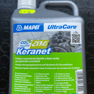 Keranet Pulitore concentrato a base acida per piastrelle ceramiche MAPEI